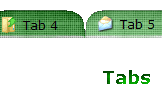 Tabs Style 7  - Button Menu