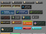 Buttons Toolbars