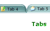 Tabs Style 8  - Web Site Graphics