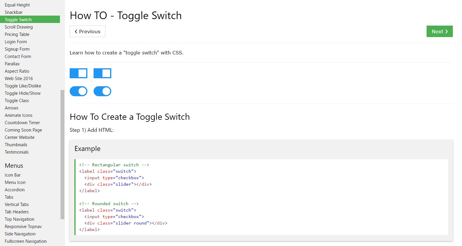  The best ways to  establish Toggle Switch