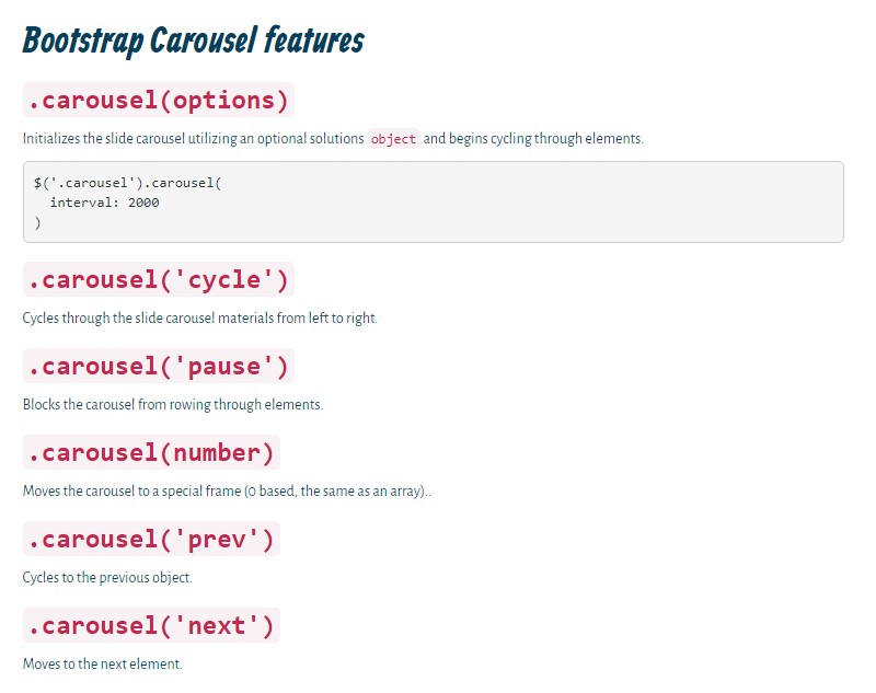  Carousel Bootstrap 