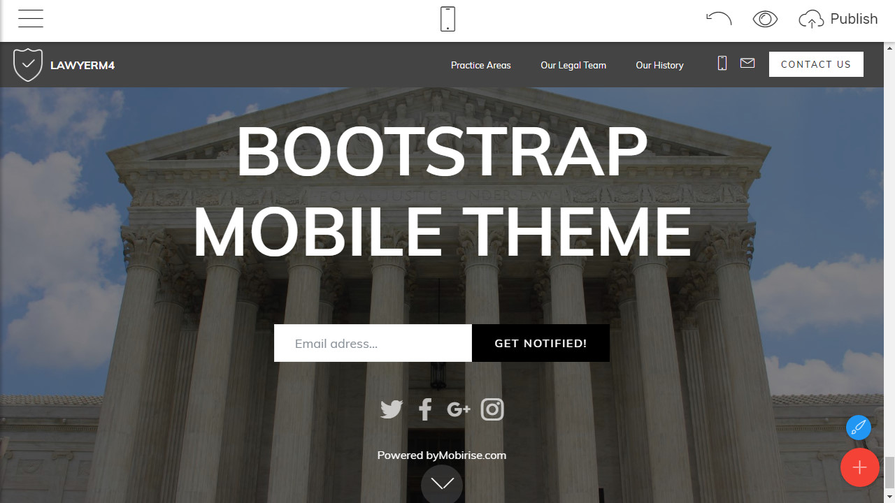 HTML5 Website Template